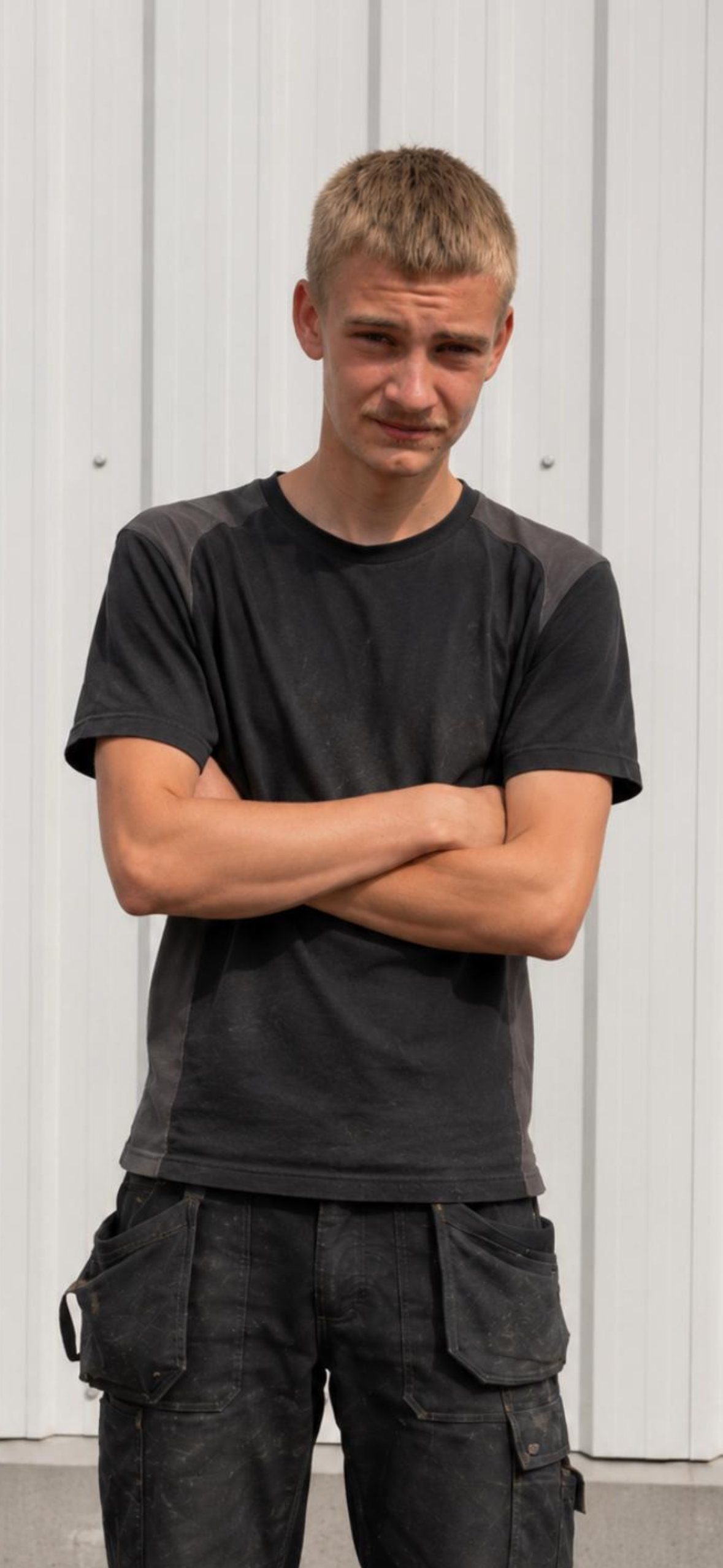 Gradus, 18 jaar en stagiair in opleiding